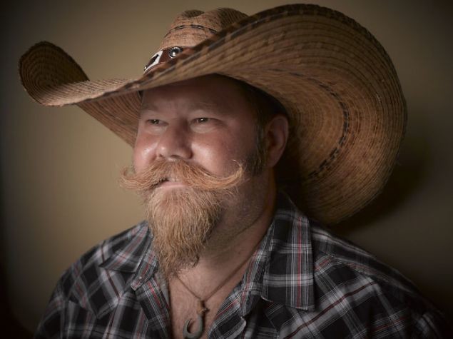 En iyi sakal ve bıyık için yarıştılar 17