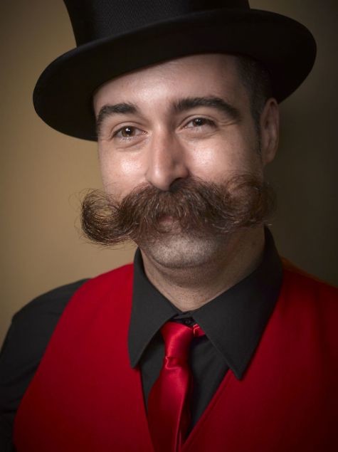 En iyi sakal ve bıyık için yarıştılar 23