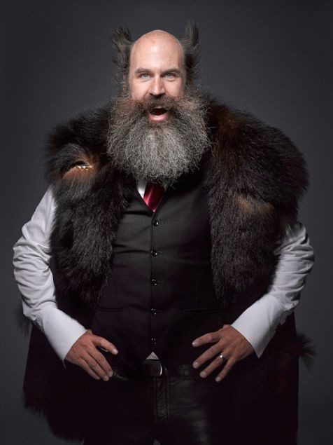 En iyi sakal ve bıyık için yarıştılar 3