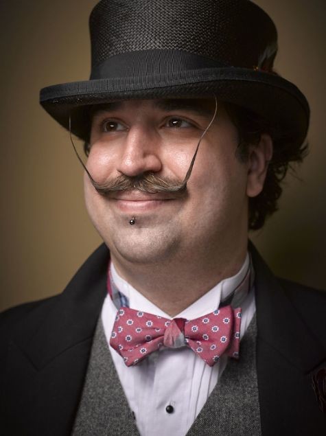 En iyi sakal ve bıyık için yarıştılar 35