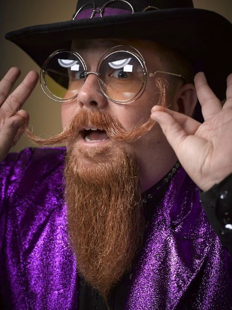 En iyi sakal ve bıyık için yarıştılar 38