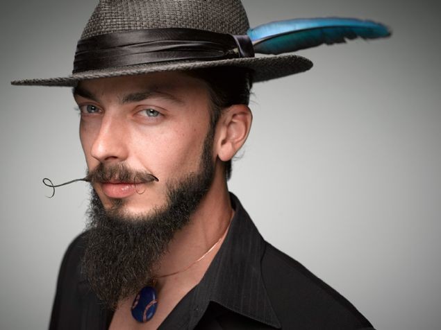 En iyi sakal ve bıyık için yarıştılar 8