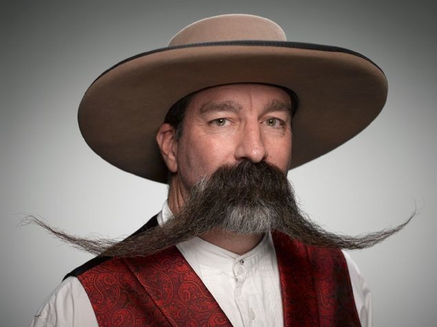 En iyi sakal ve bıyık için yarıştılar 9