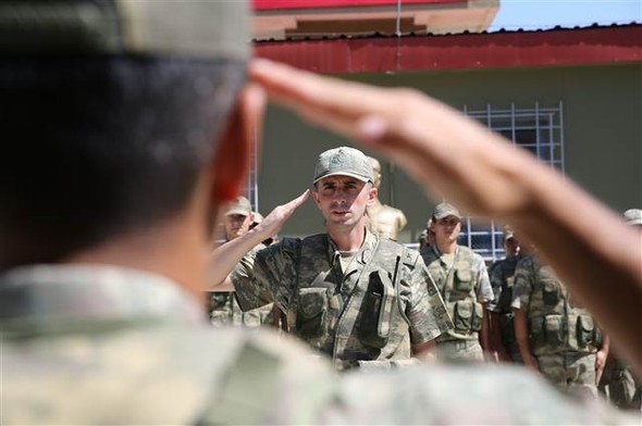 Suriye sınırındaki askere bayram sürprizi 13