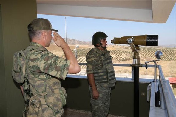 Suriye sınırındaki askere bayram sürprizi 3