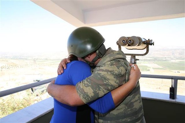 Suriye sınırındaki askere bayram sürprizi 4