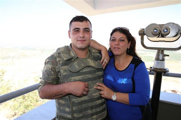 Suriye sınırındaki askere bayram sürprizi 7