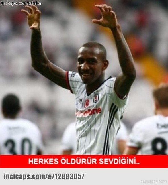 Benfica Beşiktaş maçı capsleri 13