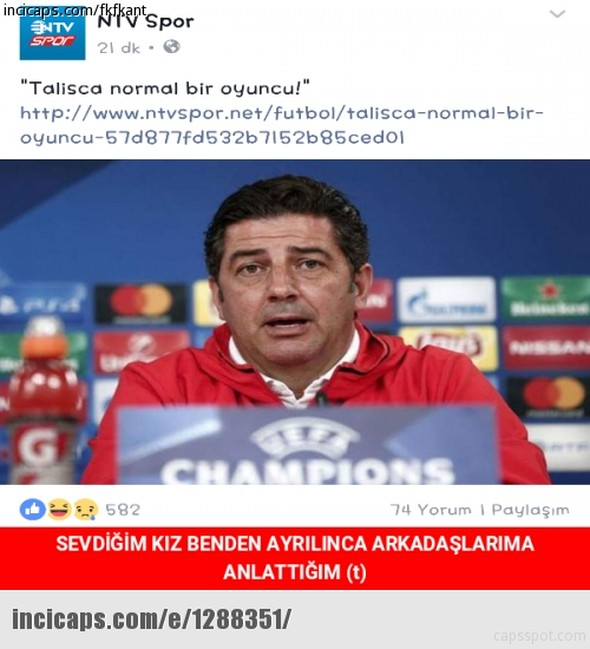 Benfica Beşiktaş maçı capsleri 14
