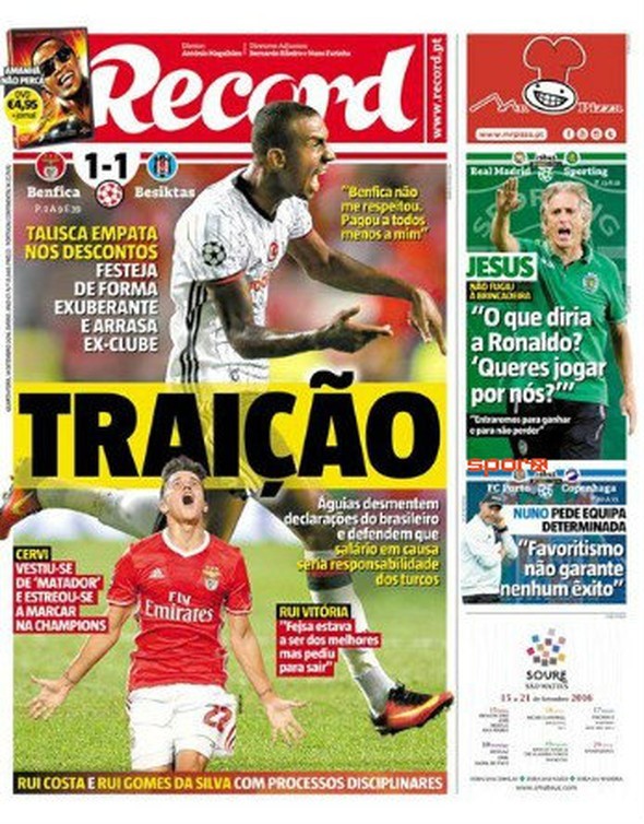 Talisca Portekiz'de hain ilan edildi 4