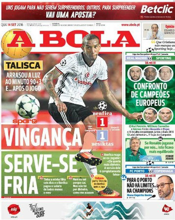 Talisca Portekiz'de hain ilan edildi 5