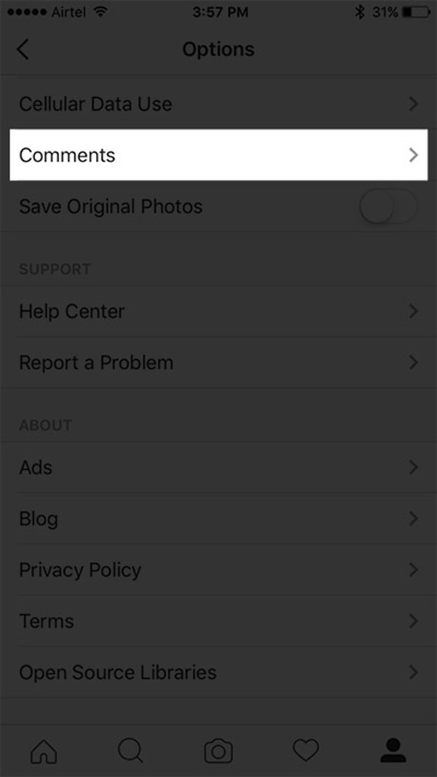 Instagram'da istenmeyen yorumlar nasıl engellenir? 4