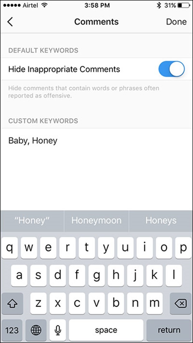 Instagram'da istenmeyen yorumlar nasıl engellenir? 6