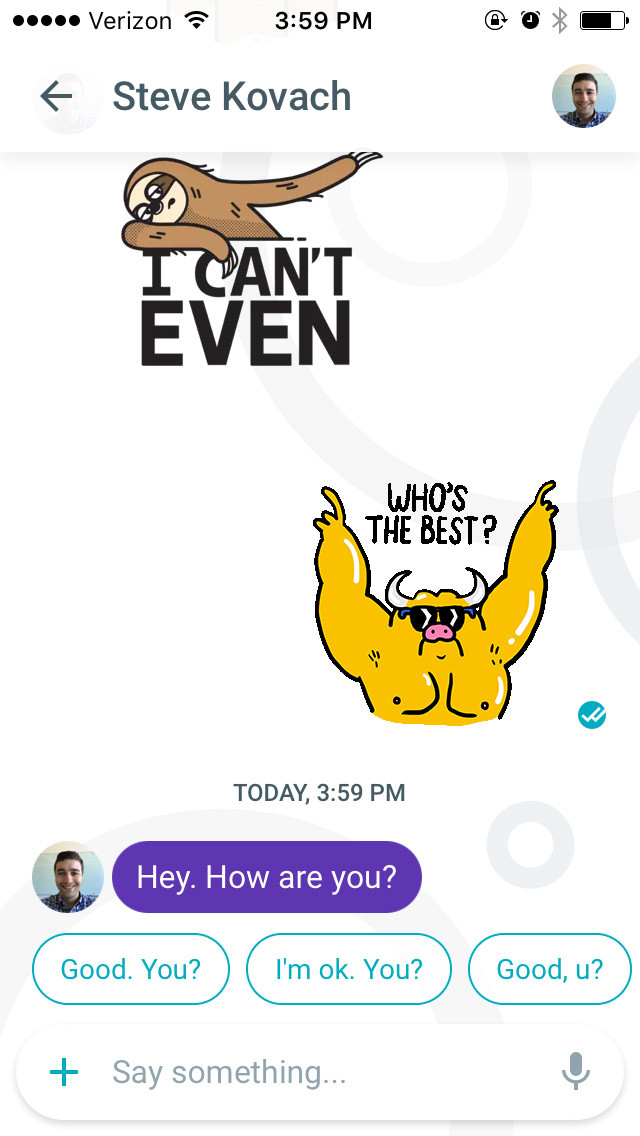Apple'ın iMessage'ına rakip geldi: Allo 3