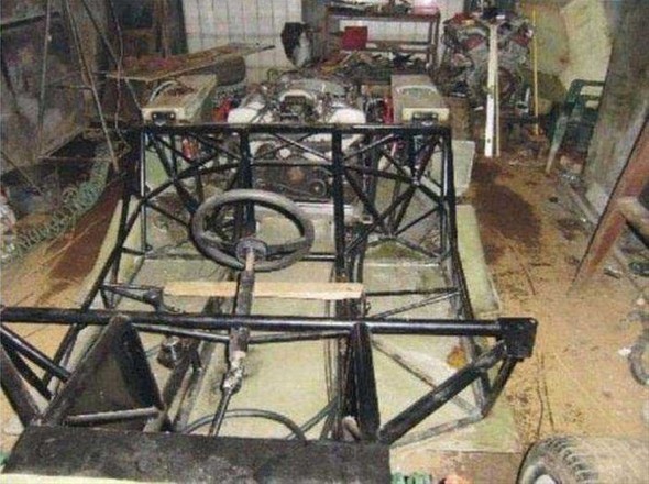 Kendi garajında kendi Lamborghini'sini yaptı 33