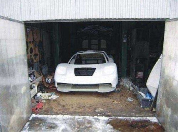 Kendi garajında kendi Lamborghini'sini yaptı 44