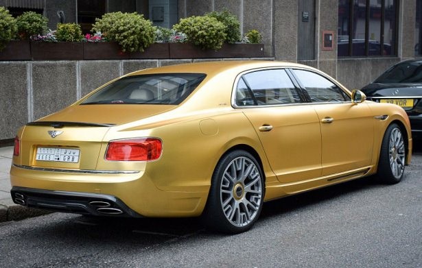 Lükste sınır tanımayan Suudilerin altın kaplamalı araçları 9