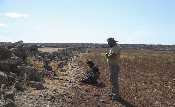 Fırat Kalkanı Harekatı'nda dikkat çeken fotoğraf 13