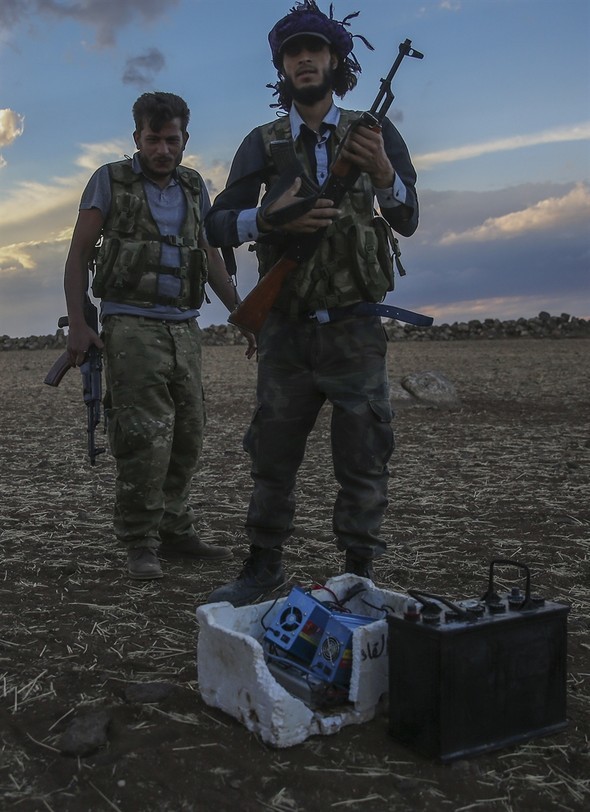 Fırat Kalkanı Harekatı'nda dikkat çeken fotoğraf 2
