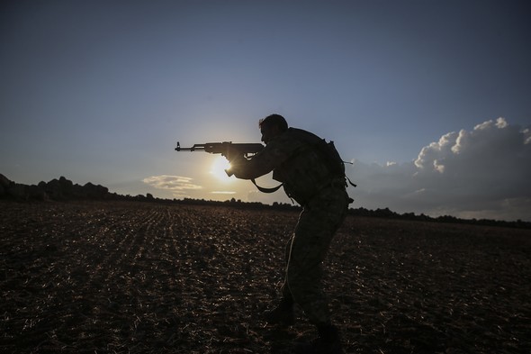 Fırat Kalkanı Harekatı'nda dikkat çeken fotoğraf 15