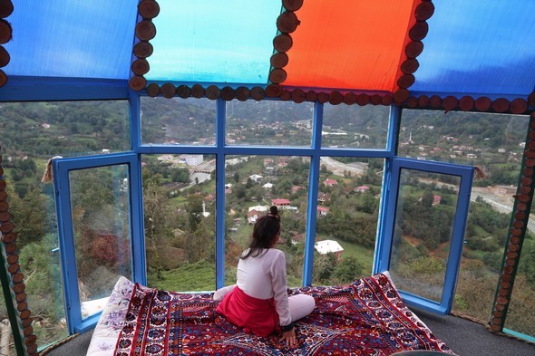 Tüm Karadeniz onun yaptığı evi konuşuyor 3