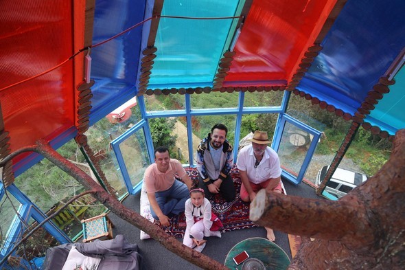 Tüm Karadeniz onun yaptığı evi konuşuyor 6