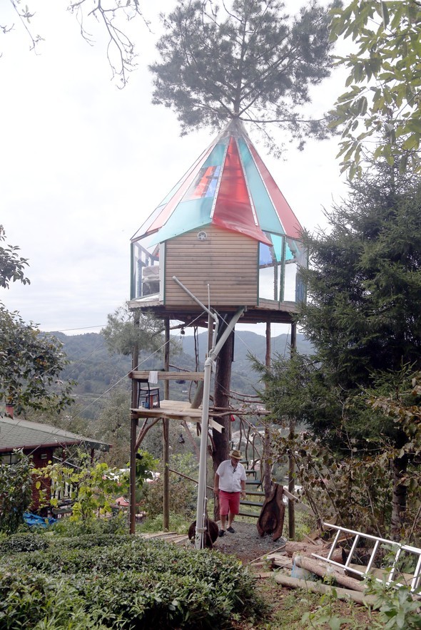 Tüm Karadeniz onun yaptığı evi konuşuyor 7