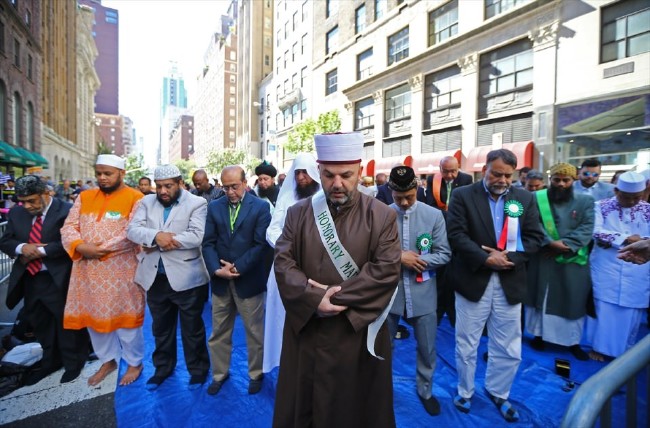 New York sokaklarında 'Allah ve ülke için' yürüyüşü 10