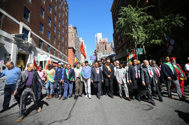 New York sokaklarında 'Allah ve ülke için' yürüyüşü 4