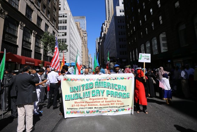 New York sokaklarında 'Allah ve ülke için' yürüyüşü 6