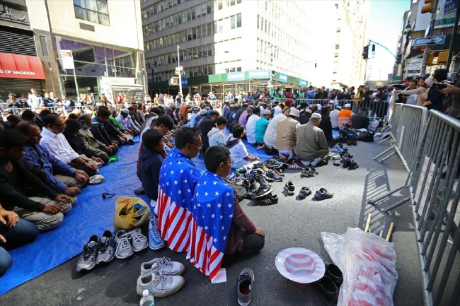 New York sokaklarında 'Allah ve ülke için' yürüyüşü 7