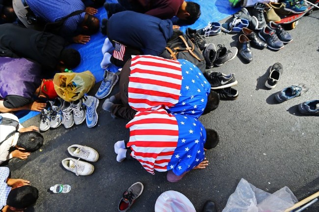 New York sokaklarında 'Allah ve ülke için' yürüyüşü 8