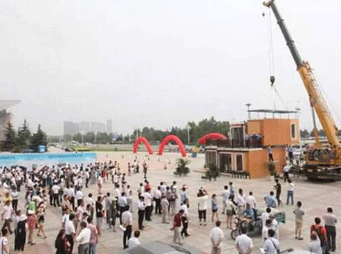 Bu evi 3 saatte inşa ettiler 13