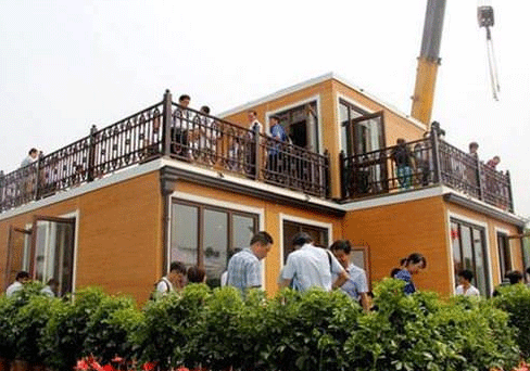 Bu evi 3 saatte inşa ettiler 18