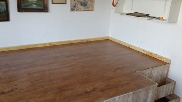 Yatak odasını home office yaptı 20