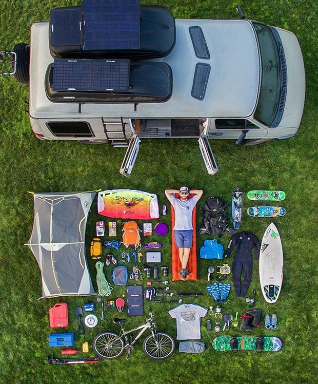 Büyükannesinin kamyoneti ile dünya turu 32