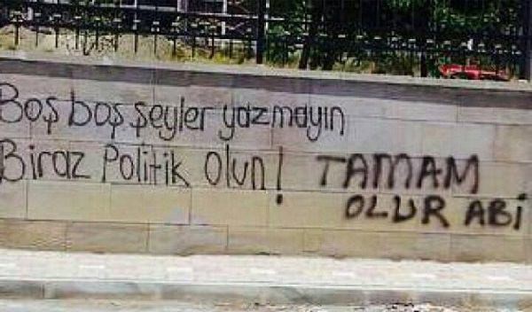 Sokaktan güldüren duvar yazıları 4