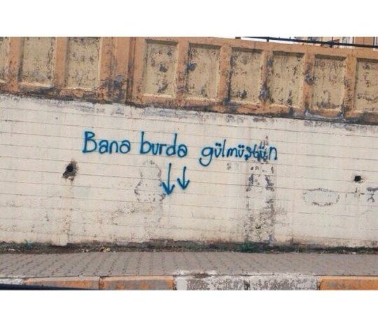 Sokaktan güldüren duvar yazıları 32