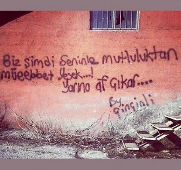 Sokaktan güldüren duvar yazıları 40