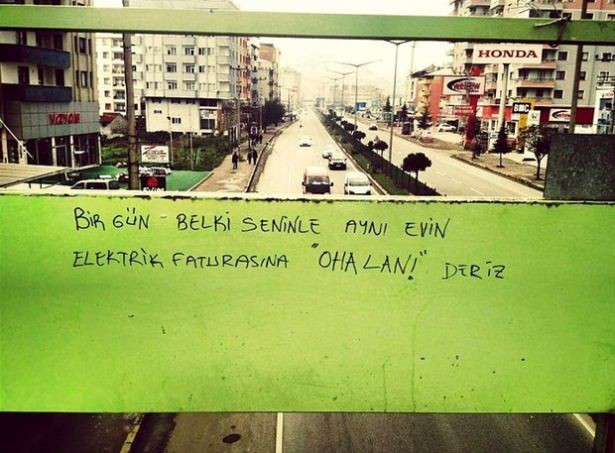 Sokaktan güldüren duvar yazıları 42