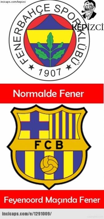 Fenerbahçe-Feyenoord maçı capsleri 13