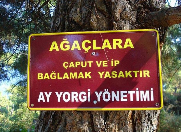 Yurdum insanından ibretlik yasaklar 15