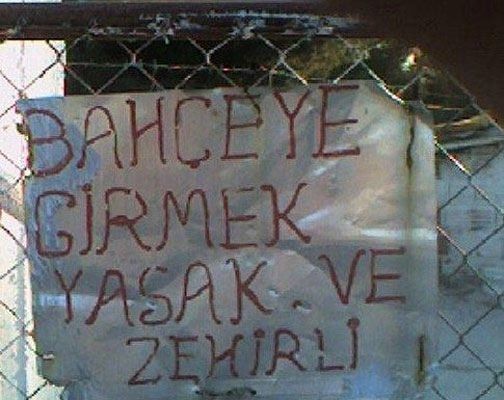Yurdum insanından ibretlik yasaklar 8