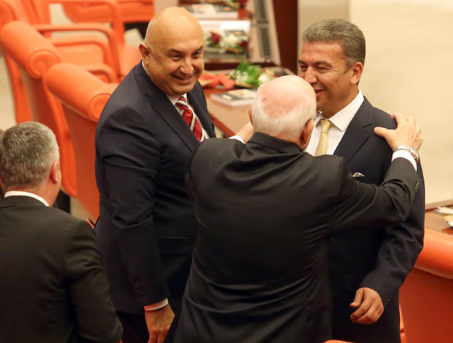 Meclis açılışından çarpıcı detay 9