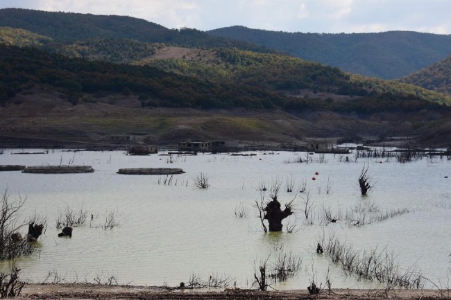 Sular altında kalan köy yıllar sonra ortaya çıktı 1