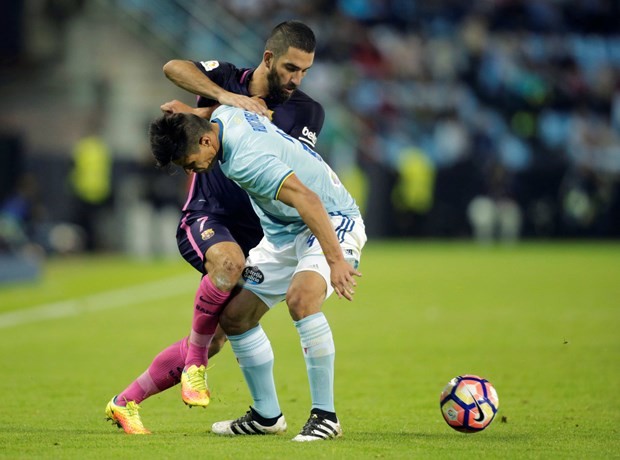 Ardalı Barcelona Celta Vigo'ya 4-3 mağlup oldu 9