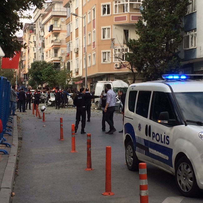 Yenibosna'da patlamadan ilk görüntüler 3