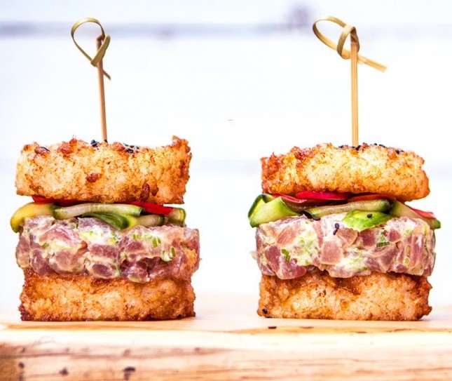 Yeni yemek trendi: Sushi-Burger 21