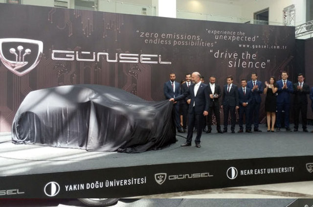 KKTC'nin ilk yerli arabası "GÜNSEL" görücüye çıktı 2