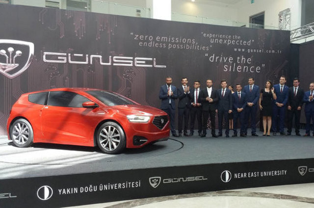 KKTC'nin ilk yerli arabası "GÜNSEL" görücüye çıktı 5